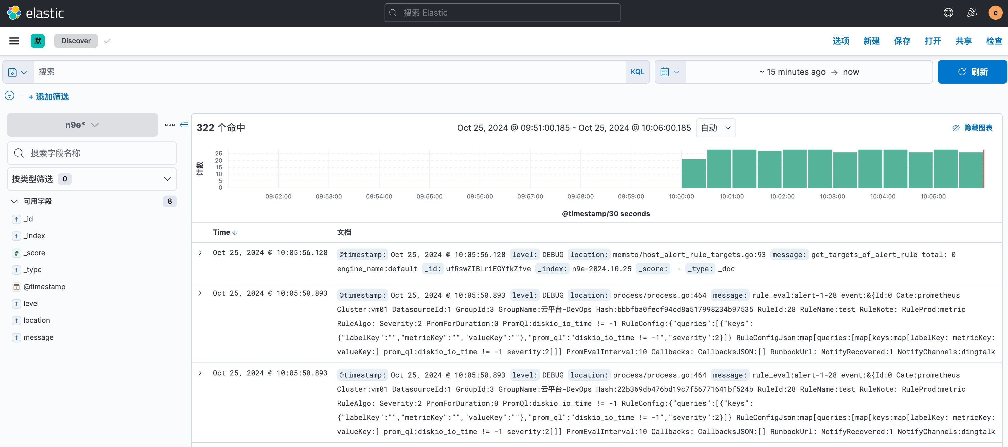 Kibana Discover